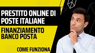 PRESTITO POSTE ITALIANE BANCOPOSTA ONLINE TASSO INTERESSE SETTEMBRE 2023 iprestitionline [upl. by Pember]