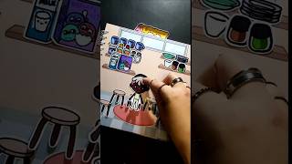 ❗Sticker book❗ diy shortvideo tocalifeworld tocaboca quietbook stickerbooks sticker paperdiy [upl. by Yanat586]