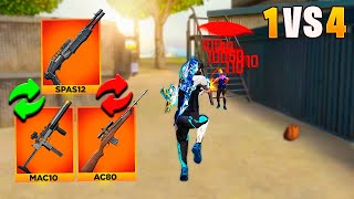 A CADA KILL EU TROCO DE ARMAS SOLO VS SQUAD FREE FIRE MOBILE [upl. by Cyn961]