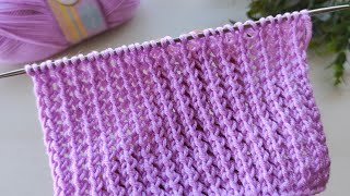 Two needle knitting model for beginners 💯crochet knitting [upl. by Eeruhs918]