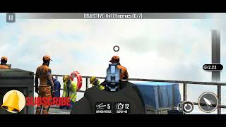 Sniper Strike Z1 North Sea Pistol Mission 6 All Hands On Deck Kill 7 Enemies [upl. by Kaylyn]