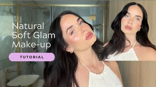 Natural Soft Glam Makeup look 🎀 [upl. by Akitahs986]