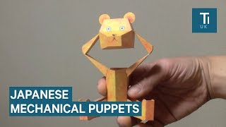 Japanese designer creates amazing paper puppets [upl. by Amsaj]