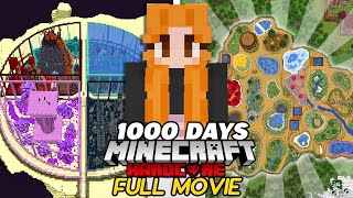 I Survived 1000 Days In Minecraft Hardcore  FULL MOVIE [upl. by Riek]