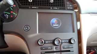 RoadNav S100 aftermarket navigation in Saab 95 2011 [upl. by Eelloh]