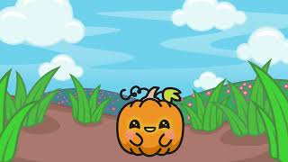 Pumpkin pie 🥧🎃 song lyrics for kids  cartoon pumpkin [upl. by Nicky]