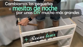 Room tour  Nuevas mesitas de noche kullen  DIY  español [upl. by Nileuqcaj510]