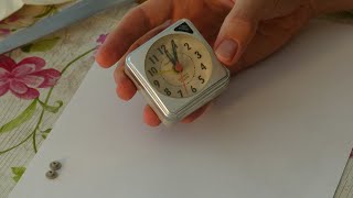 ASMR Time to Relax ⏰ Focus on a Task Clock Cleaning [upl. by Ayotaj]