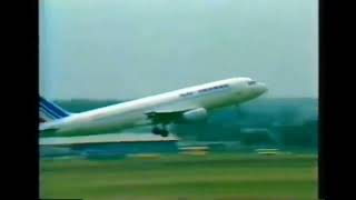 Air france flight 296 Crash Footage [upl. by Hortensia432]