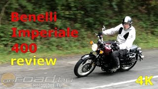 Benelli Imperiale 400 review 4K  OnroadBike [upl. by Aitak]