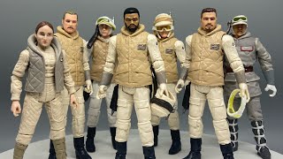 Star Wars The Vintage Collection Rebel soldier echo base battle gear  375 action figure [upl. by Ocinom753]