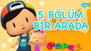 Pepee  5 Bölüm Bir Arada  Çocuk Çizgi Film  Düşyeri [upl. by Coppock]