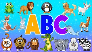 Animal ABCs Song  Alphabet Song with Animals  LittleKidsTV [upl. by Lunetta]