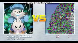 Mugen Battle Sans amp Cubone amp Error Sans VS M̷̜̏i̶̩͠s̵̮͋s̸̜͗i̸̳͠n̷̫̍g̸͙͆N̶̮̈́o̶̫͂ [upl. by Akir]