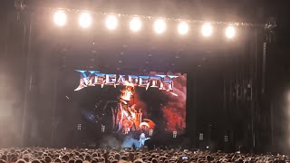 Megadeth  Tornado Of Souls Live ReleaseAthensFestival 2024 [upl. by Yruy858]