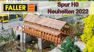 Alle Faller Neuheiten 2022 der Spur H0 [upl. by Terej]