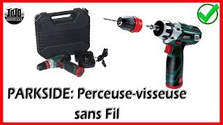 Perceusevisseuse sans Fil  Parkside  Lidl ✔️ [upl. by Lowry]