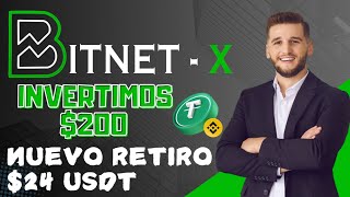 BITNET X  Un 4 Diario De Domingo A Domingo Hasta Alcanzar Un 160 En 40 Dias Genial  Retiro ✅ [upl. by Publia649]