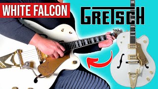 Gretsch White Falcon 7593 Elegance and Tone [upl. by Gudrin]