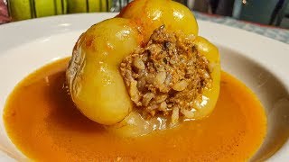 Kako se prave punjene paprike s mesom  Recept [upl. by Cheadle]