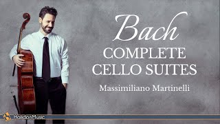 Bach  Complete Cello Suites Massimiliano Martinelli [upl. by Lishe919]