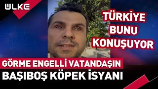 Görme Engelli Vatandaşın Başıboş Köpek İsyanı Türkiye Bunu Konuşuyor [upl. by Lonny]