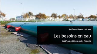 INC Les besoins en eau pour la défense extérieure contre lincendie [upl. by Ditmore219]