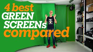 The 4 BEST Green Screen Backgrounds Compared [upl. by Reerg]