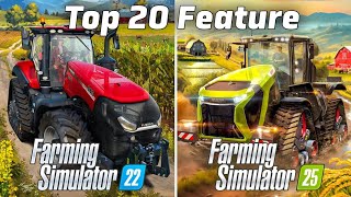 20 Secrets Features you NEED to Know Before Buying Farming Simulator 25 fs25 [upl. by Evad500]