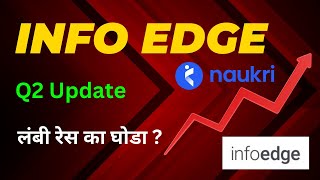 Info Edge Share Latest News and Analysis [upl. by Keg]