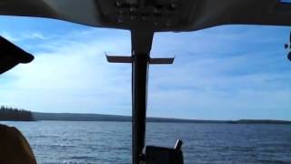 Flight in a Bell 206 Jet Ranger on Floats [upl. by Furr]