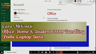 Cara Instal Microsoft Office 2019 Full Aktivasi [upl. by Dawn214]