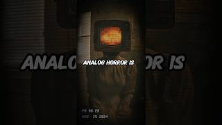 What Is ANALOG HORROR amp Why Is It So DISTURBING analoghorror vhs shorts [upl. by Colburn288]