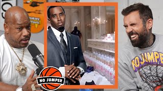 Diddy Caught with 1000 Bottles of Lube Adam amp Wack React [upl. by Aguayo]