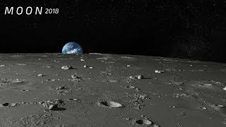 Moon  Close Up View  Real Sound HD [upl. by Korry489]