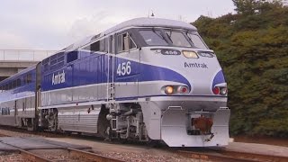 BEST AMTRAK HORNS  50 TRAINS [upl. by Hershell99]