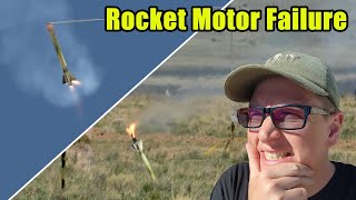 My High Power Rocket Motor Failed [upl. by Nwahsyd]