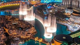 l Dubai l water fountain show in UAE 👌🏻 [upl. by Toomin]