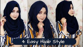 4 Easy Hijab Style  Hijab Style By Nipa  Beauty Reflect  হিজাব স্টাইল [upl. by Ennazor]