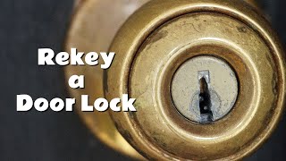 How To Rekey a Door Lock [upl. by Donaldson559]