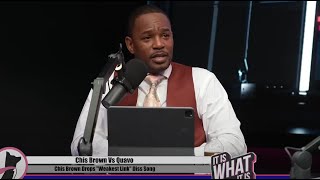 quotHe Big Bloodquot CamRon Reacts To Chris Brown Mentioning TakeOff In Quavo Diss Song [upl. by Learrsi203]