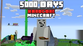 5000 Days  Hardcore Minecraft  Stream 1 [upl. by Mindy189]