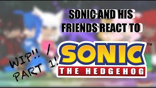 Sonic and his friends react to  sonic react  sonic prime  sonadow [upl. by Nacim]