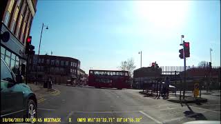 Hornchurch test route chid Fail 18 04 18  09 17 [upl. by Eyeleen]