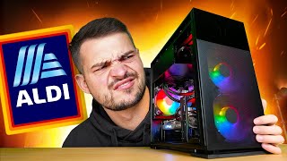 Ach MEDION Wir haben den ALDI Gaming PC aus der Werbung gekauft [upl. by Ayoted]