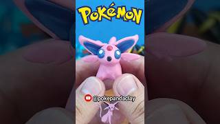 🌝 ESPEON Evolución de eevee pokemon pokémon chibi eevee animeart kawaii clay art clayart [upl. by Enyaht238]