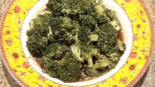 Broccoli with Garlic Sauce Recipe [upl. by Lehcsreh]