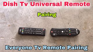 Dish Tv Remote pairing With Tv Remote  Dish Tv Remote pairing [upl. by Lilia]