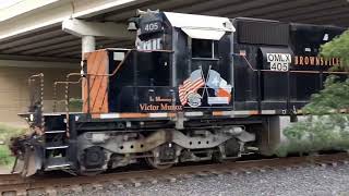 Brg local heads into olmito yard frok Mexico read description [upl. by Nnav]