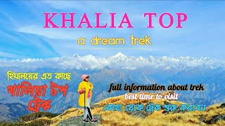 Best winter trek II Khalia top trek II খালিয়া টপII Munsiyari sightseeing II Woman trekII oneday trek [upl. by Mollee417]